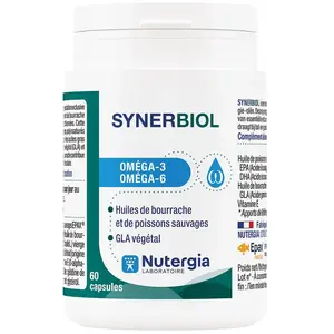 Comparateur de prix : Nutergia Synerbiol 60 capsules