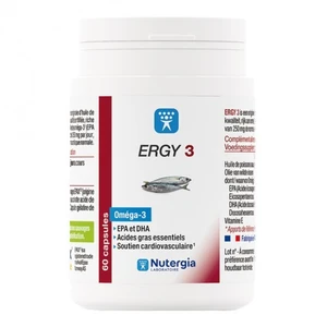 Comparateur de prix : Nutergia Ergy 3 60 capsules