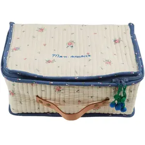 Petite valise de rangement Pâquerette Emile et Ida Blanc taille uniqueVendu parsmallable