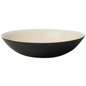 Maison Sarah Lavoine - Assiette creuse Sicilia - Blanc - Grès peint ém...