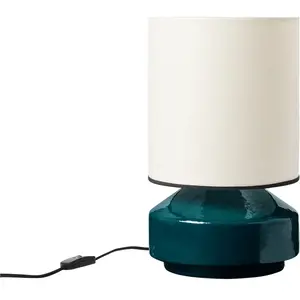 Maison Sarah Lavoine CLAUDE-Lampe à poser Céramique H27cm Bleu pas cher