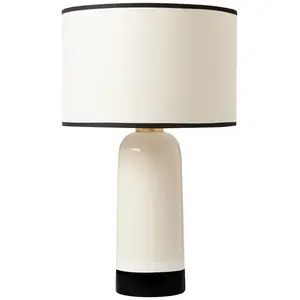 Maison Sarah Lavoine - Lampe de table - Blanc - Céramique - Designer Sarah Lavoine pas cher