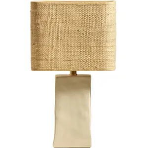Maison Sarah Lavoine NOMAD-Lampe à poser Céramique H43cm Beige pas cher