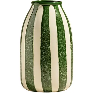 Maison Sarah Lavoine - Vase Riviera - Vert - Céramique émaillée - Desi...