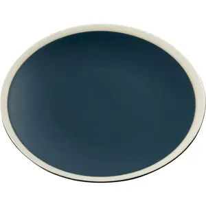 Maison Sarah Lavoine - Assiette Sicilia - Bleu - Grès peint et émaillé...