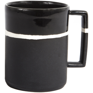 Maison Sarah Lavoine - Mug Sicilia - Noir - Grès peint et émaillé - De...