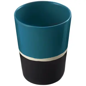 Maison Sarah Lavoine - Verre Sicilia - Noir - Grès peint et émaillé - ... pas cher