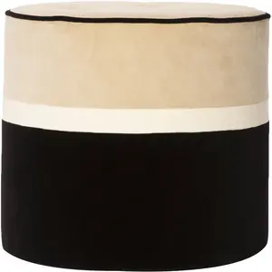 Maison Sarah Lavoine - Pouf Léo - Beige - Velours - Designer Sarah Lav...Vendu parmade-in-design