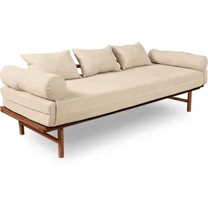 Woodman Canapé lit Bois Bois clair H. assise 46 cm