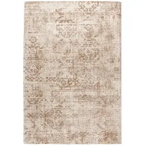 Padiro Tapis vintage Viscose Beige pas cher