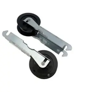 Comparateur de prix : Candy,hoover - Lot de 2 galets poulies tendeurs et supports d'origine