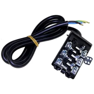 Cable alimentation + bornier 5 four pour cuisiniere Beko 210920042 pas cher