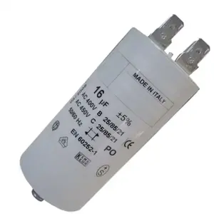 Whirlpool Condensateur 16mF 450V