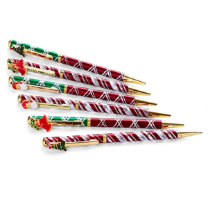 TempsL Lot de 6 stylos Noël pas cher