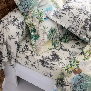 Becquet Drap plat DOLCE VITA paysage d'Italie pas cher
