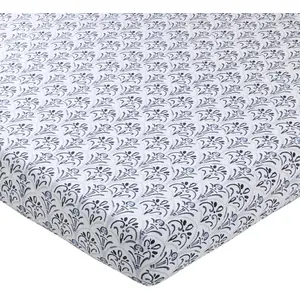 Becquet Drap-housse en coton multicolore 90x190x28 pas cher
