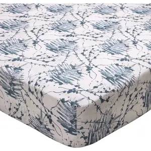 Becquet Drap housse CREPUSCULE gris anthracite, pas cher