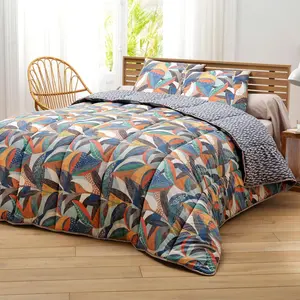 Becquet Couette chaude 140x200 vert en polyester