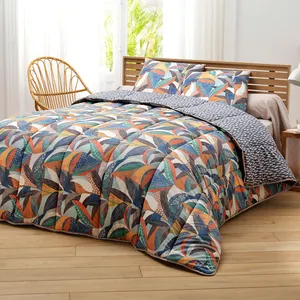 Becquet Couette légère 200x200 vert en polyester pas cher