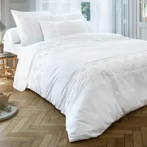 Becquet Housse de couette DELICATESSE - blanc pas cher