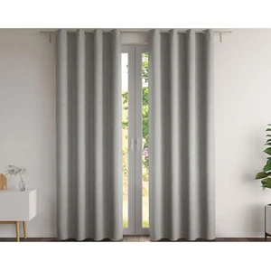 Becquet Rideau NATTE CHAMBRAY - gris pas cher