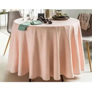 Becquet Nappe Rectangulaire FONTANA Polyester Froissé Rose Clair pas cher