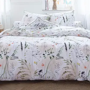Becquet Housse de couette coton FRAICHEUR - multicolore pas cher