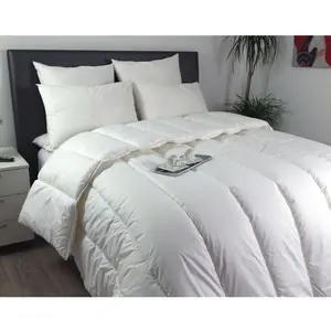 Couette microfibre Becquet Blanc pas cher