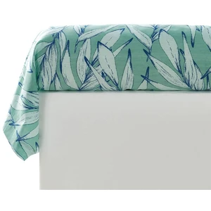 Becquet Taie de traversin en coton motifs feuillage PAKO PAKO vert pas cher