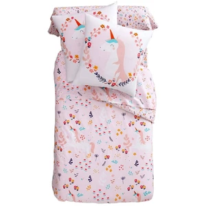 Becquet Linge de lit enfant  LEGENDAIRE rose en cotonVendu par3suisses
