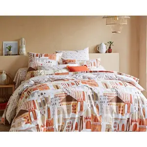 Becquet Housse de couette SAHARA rose en coton pas cher