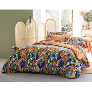 Becquet Housse de couette 140x200 MARCO multicolore en coton pas cher