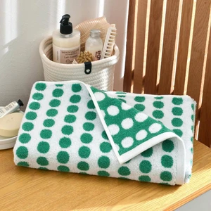 Becquet Serviette de toilette Epaisse Verte POISPOIS pas cher