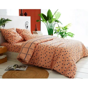 Becquet Taie d'oreiller en coton MAX rose pas cher