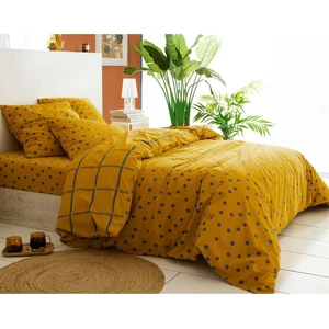 Becquet Housse de couette en coton MAX jaune pas cher