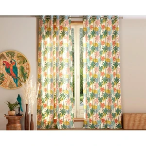 Becquet Rideau OASIS multicolore en coton pas cher
