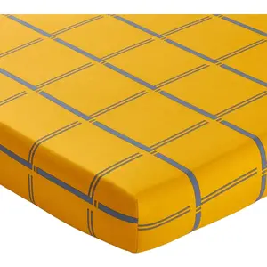 Becquet Drap Housse MAX rayures jaune pas cher