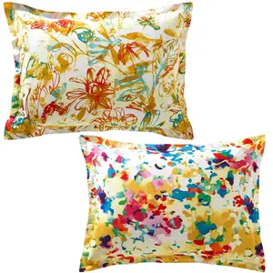 Becquet Drap plat en coton ROMY multicolore pas cher