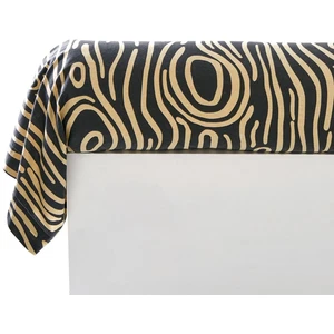 Becquet Taie de traversin DR. TOPO en flanelle effet bois beige pas cher