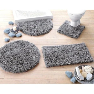 Becquet Tapis de bain coton longues mèches 1500g/m2 - GrisVendu par3suisses