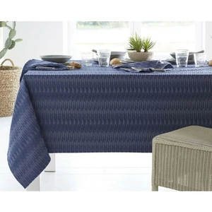Becquet Nappe polycoton graphique - Bleu pas cher