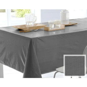 Becquet Toile cirée effet faux uni- gris pas cher