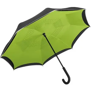 Non communiqué Fare - Parapluie standard FP7715 - noir et vert limeVendu parfnac