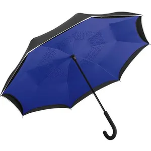 Non communiqué Fare - Parapluie standard FP7715 - noir et bleu euroVendu parfnac
