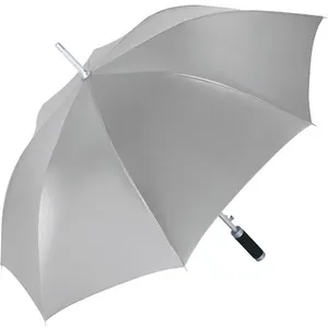 Non communiqué Fare - Parapluie standard FP7869 - gris argent et noir pas cher