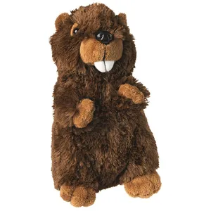 MBW Peluche Castor - 60637 - Marron Fonc? pas cher