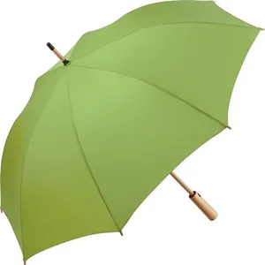 Non communiqué Fare - Parapluie standard écologique - bambou et PET recyclé - FP7379 - vert lime pas cher