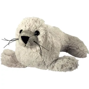 MBW Peluche Phoque - Silvia - 60230 Gris Clair pas cher