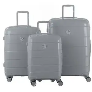 GYLBAG SET DE 3 VALISES RIGIDES Silver CH3 (TAILLES S, M, L) pas cher