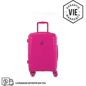 GYLBAG VALISE RIGIDE FUCHSIA CH3 CABINE (TAILLE S) pas cher